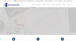 Desktop Screenshot of karzansoft.com